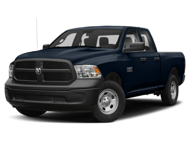 2014 RAM 1500 Tradesman in True Blue Pearlcoat — front three-quarter view