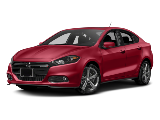 2016 Dodge Dart GT in Redline 2 Coat Pearl — front three-quarter view