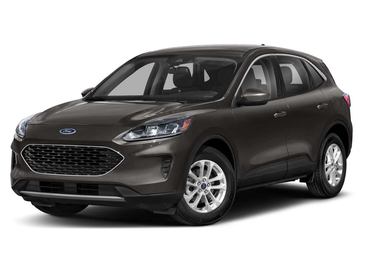 2020 Ford Escape SE in Maroon — front three-quarter view