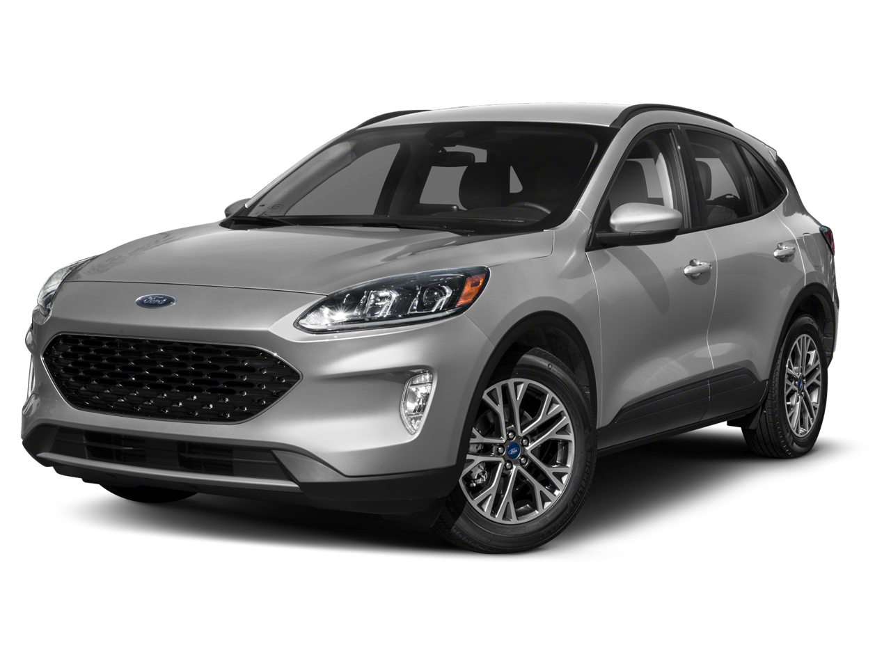 2022 Ford Escape SEL in Dark Gray — front three-quarter view