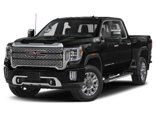 2023 GMC Sierra 3500HD Denali in White — front three-quarter view