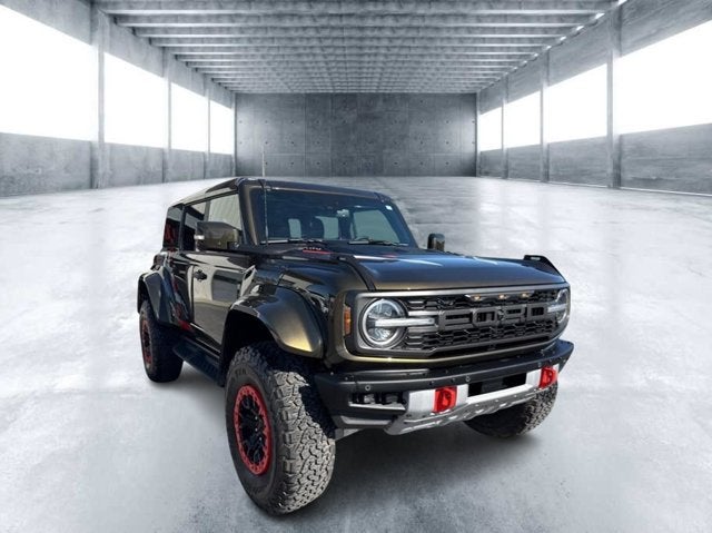 2025 Ford Bronco Raptor in Bronze — front three-quarter view
